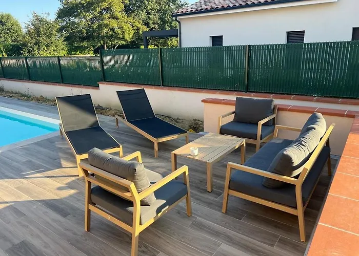 וילה Etoile Du Nord - Swimming Pool! Sainte-Foy-dʼAigrefeuille